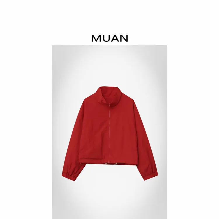 木岸MUAN：《热烈外套》”热烈系列“定制高级百搭上衣外套女MJ-F8266