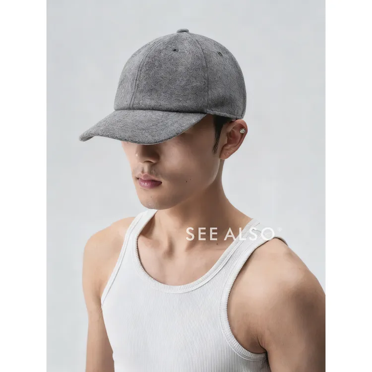 SEE ALSO『100%绵羊毛』超精纺丝光绵羊毛老钱新贵极简秋冬鸭舌帽