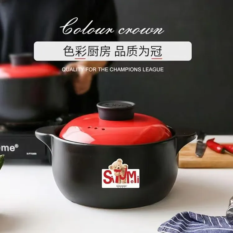 新疆包邮到家家用汤煲陶瓷养生砂锅耐高温陶瓷煲炖锅耐瓷汤煲