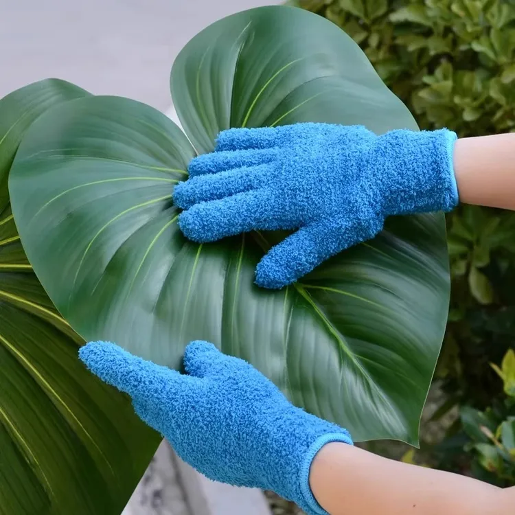 新款擦叶片手套工具清洁光亮抹灰蔓绿绒龟背竹叶片清理园艺工具