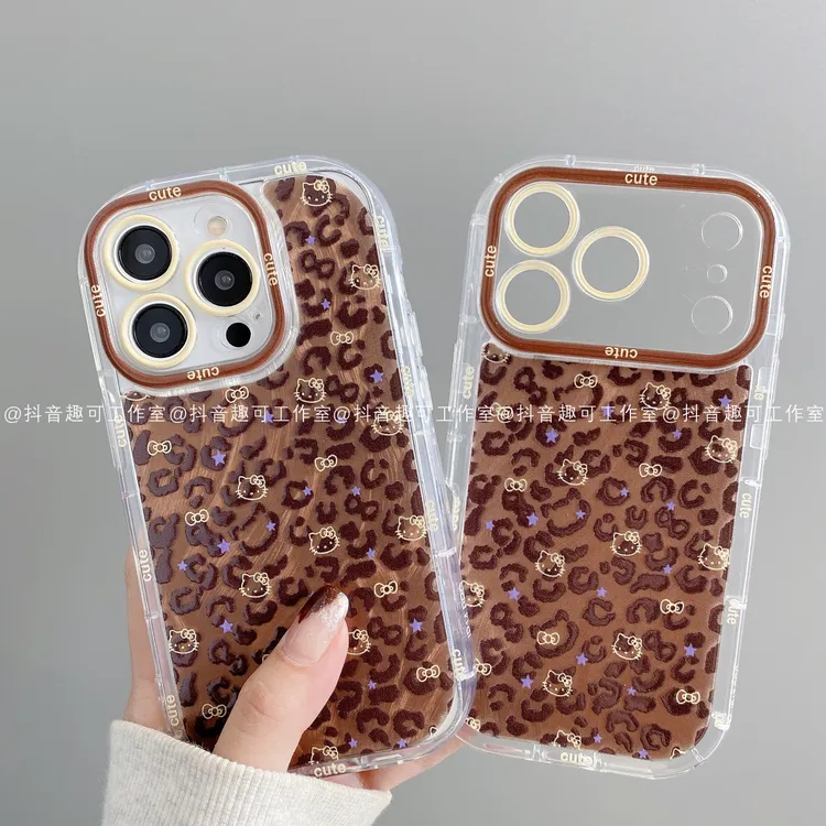 泡芙羽纱适用iphone17promax苹果16手机壳15/14/13/12华为KT创意
