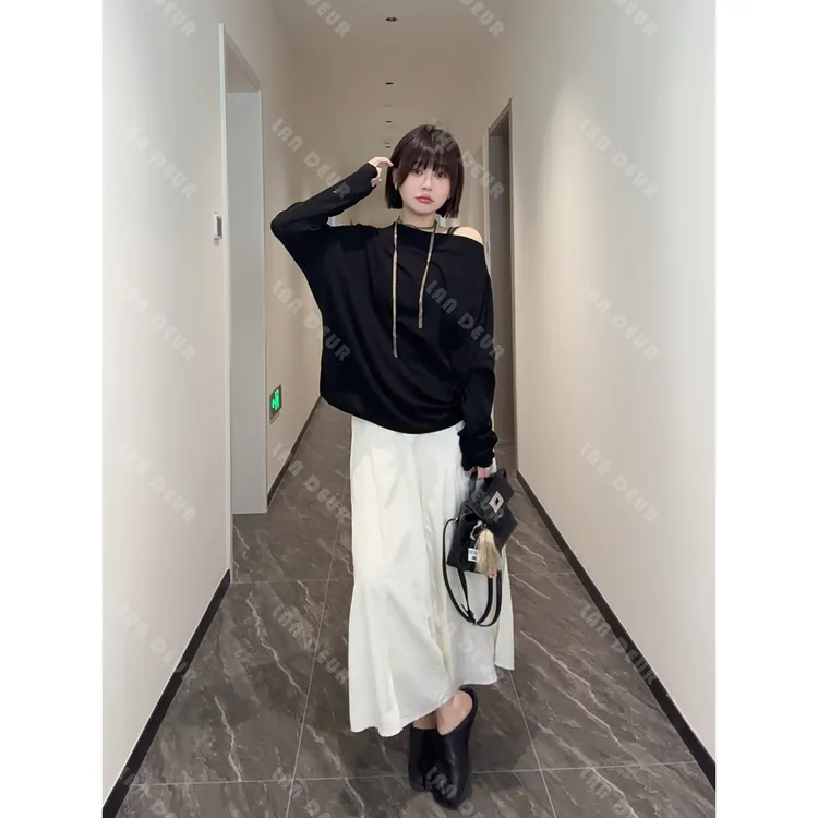 【菠萝苏打】白月光初恋裙透气显瘦气质时尚休闲百搭半身长裙子女