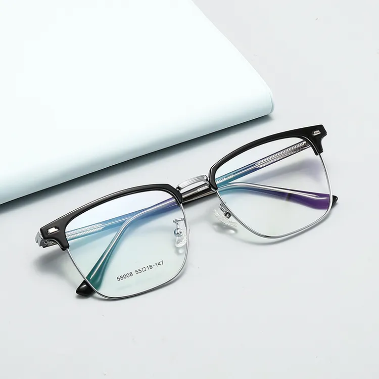 TR男士商务精英防蓝光眉毛架2025新款超舒适光学可配镜男款