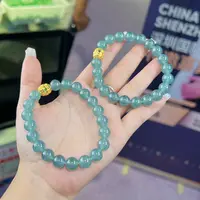 【YL】18k金翡翠DIY手串-约9mm（多样性发其一）