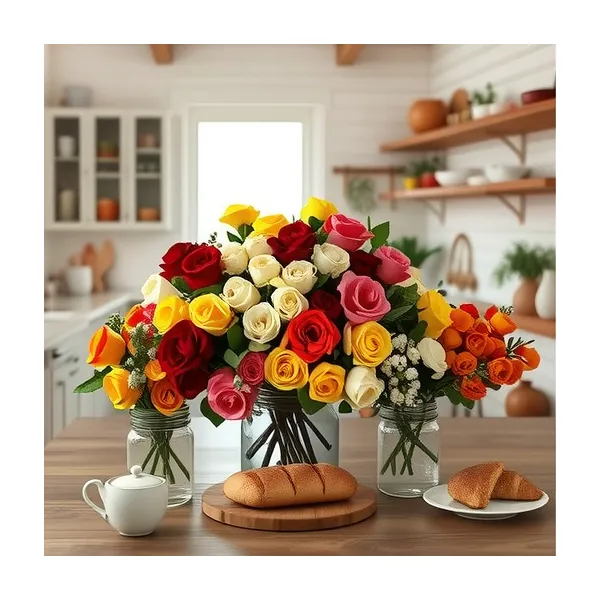 干花永生花满天星球勿忘我干花玫瑰尤加利叶松果情人草批发