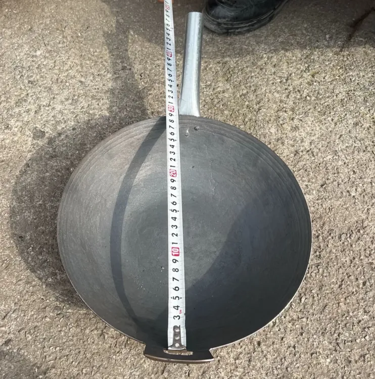 无涂成铁锅炒锅可用电磁炉煤气灶天然气煤