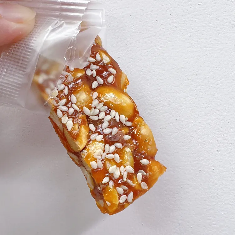 老式麦芽番薯糖芝麻糖童年怀旧休闲零食独立包装