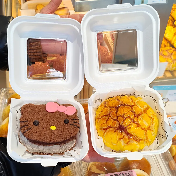 网红固体杨枝甘露糕点盒开窗汉堡外卖便当盒提拉米苏小蛋糕食品盒