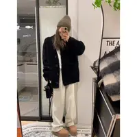 徐秋阳  毛团子   百搭宽松舒适显瘦毛毛秋冬外套