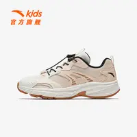 安踏儿童女大童跑鞋2025新款上新舒适防滑耐磨青少年复古跑运动鞋