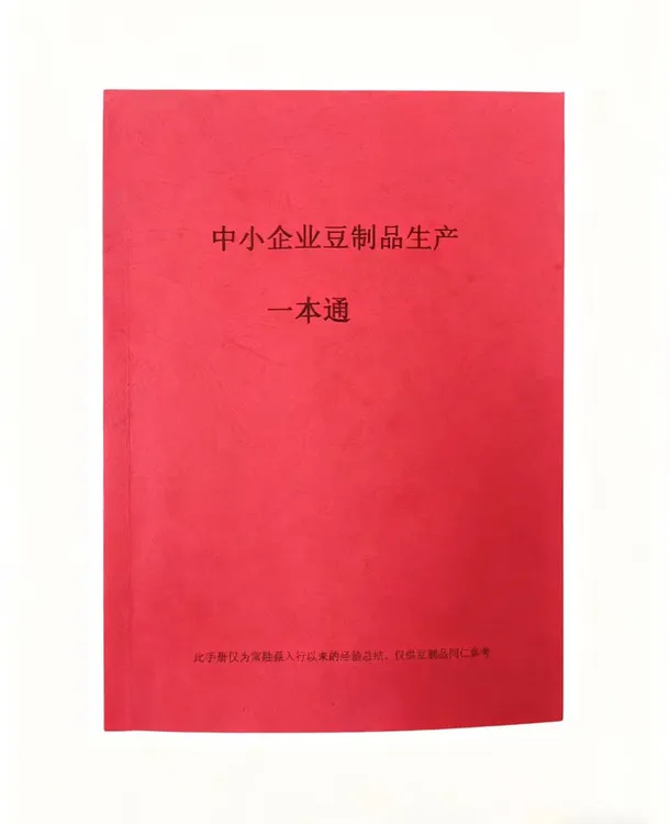 豆制品经验制作步骤及分析