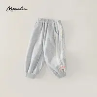 MOMOCO女童秋季新款儿童时尚甜美洋气休闲束脚卫裤77780358008