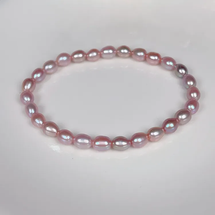 【丁香】5-6mm淡水珍珠手链百搭经典气质简约轻奢 DSL00435