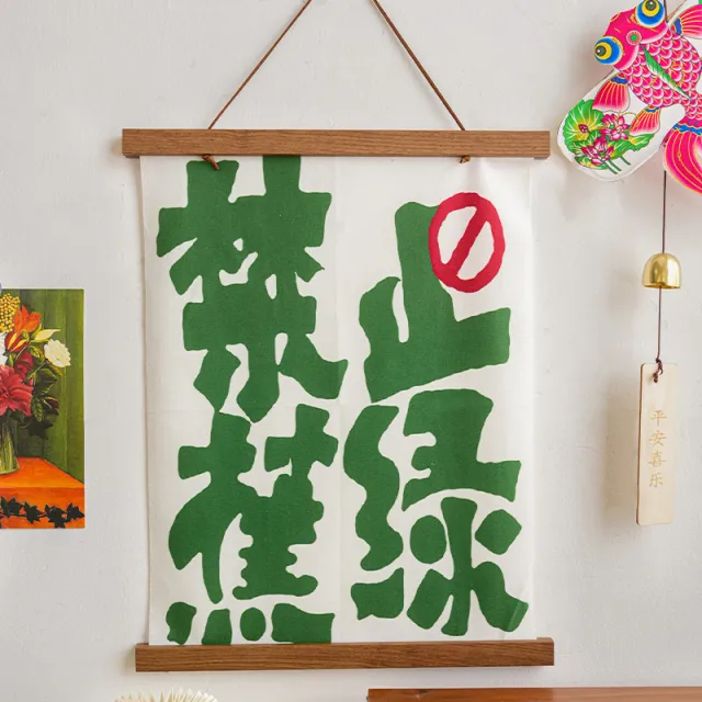 木质磁吸挂画夹儿童美术画框简易展示相框书法绘画作品照片装裱夹