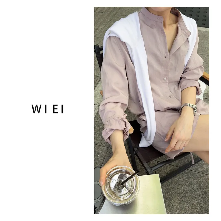 《WI EI》莉莉安*时髦松弛感莱赛尔舒适透气收腰连体衣W25201003