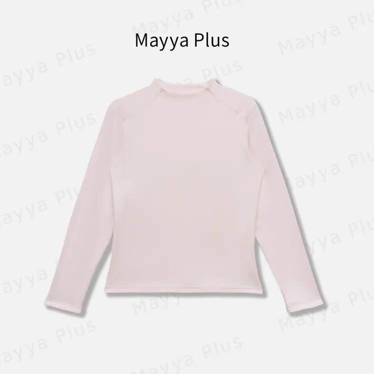 【德绒T】Mayya Plus麦芽定制气质显瘦毛茸茸针织上衣32547579