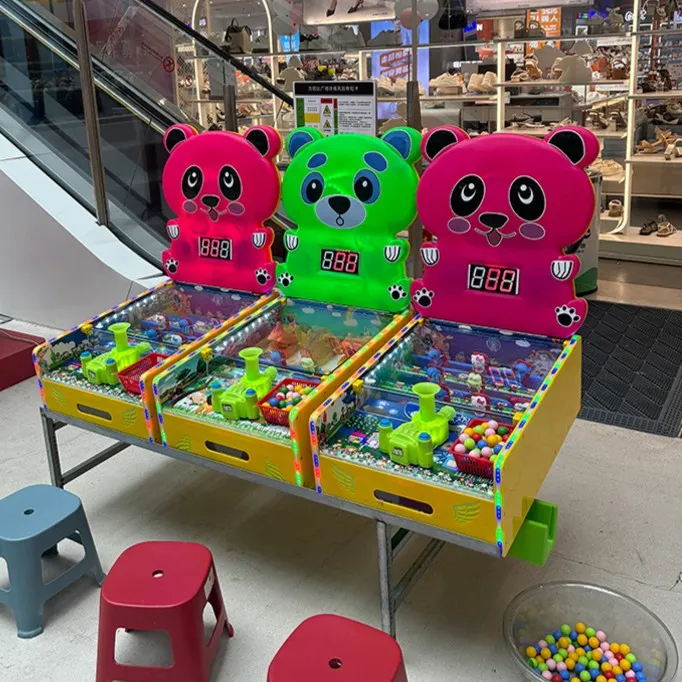 大炮乐园儿童玩具弹珠机广场夜市庙会户外摆摊弹珠机木质投币机