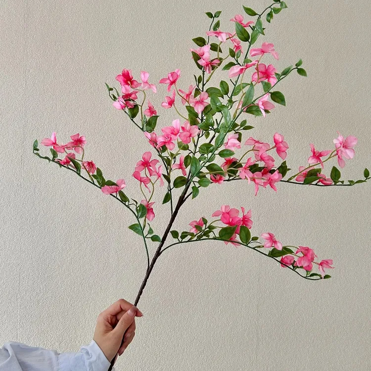 七里香仿真花家居摆件瓶插花仙气长枝树装饰玄关客厅餐桌摆设假花