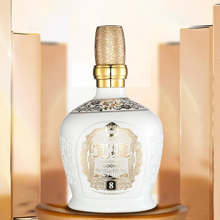 宽疆伊犁酒业酱香型白酒宽疆精英版8年53度500ml53度500