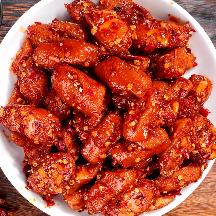 【思乡山】鸡脚筋香辣爆辣鸡脚筋湖南特产零食卤味熟食开袋即食小吃