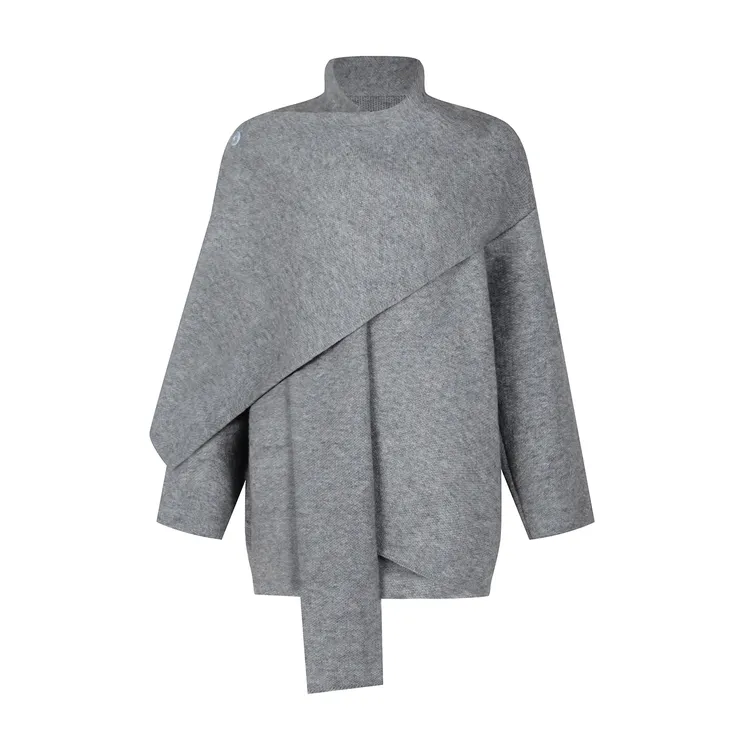 ZOZ糯米子[拥抱暖意]韩系慵懒风外套秋冬新款设计感显瘦收腰外搭