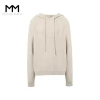 MM麦檬100羊绒连帽针织衫商场同款25冬新款5GA133282Q