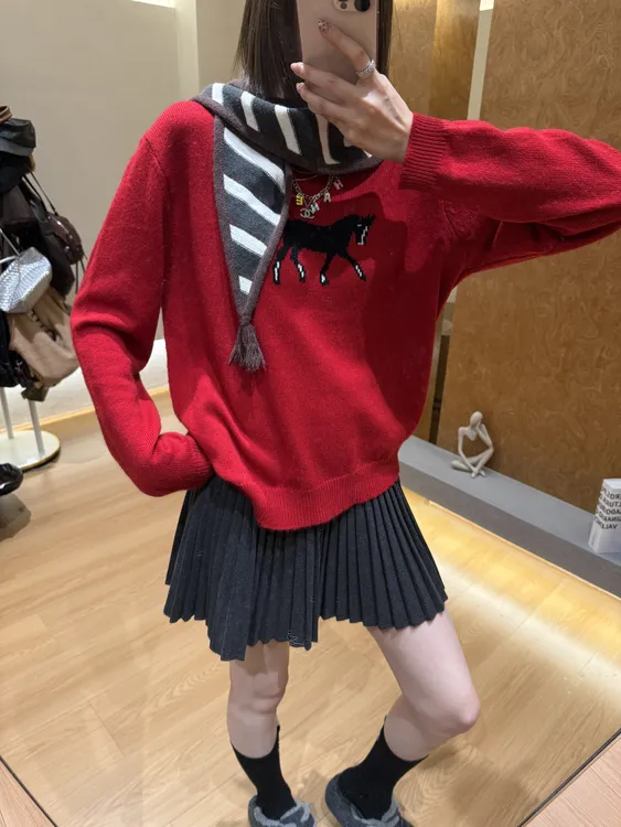 【ZHEN】25K02085 2025新款修身显瘦气质小众设计师款长袖T恤打底