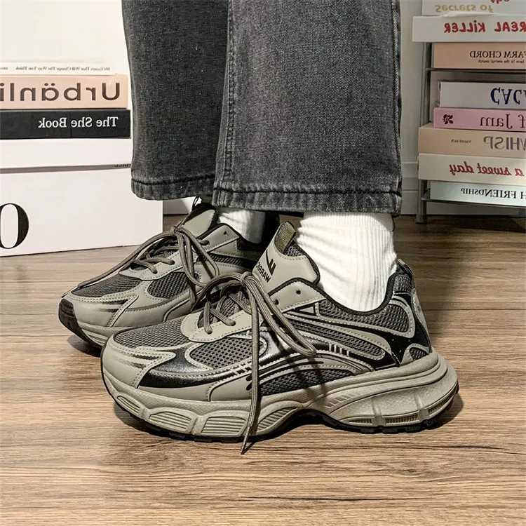 Warrior/回力鞋子男2025春季炸街老爹鞋百搭港风潮鞋运动休闲鞋男