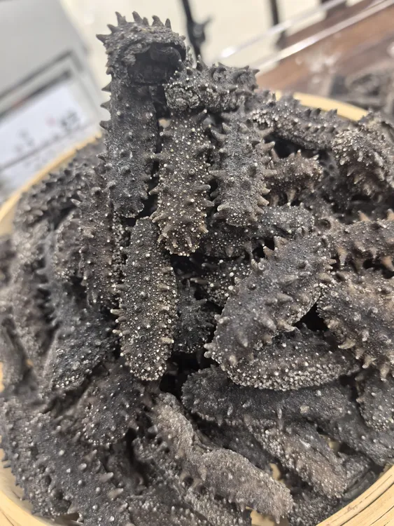 大连纯淡干海参国标500g/80头渤海海域直供