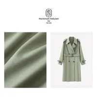 MN【木调苔青风衣】典藏款复古通勤休闲中长款风衣外套 SZ2312