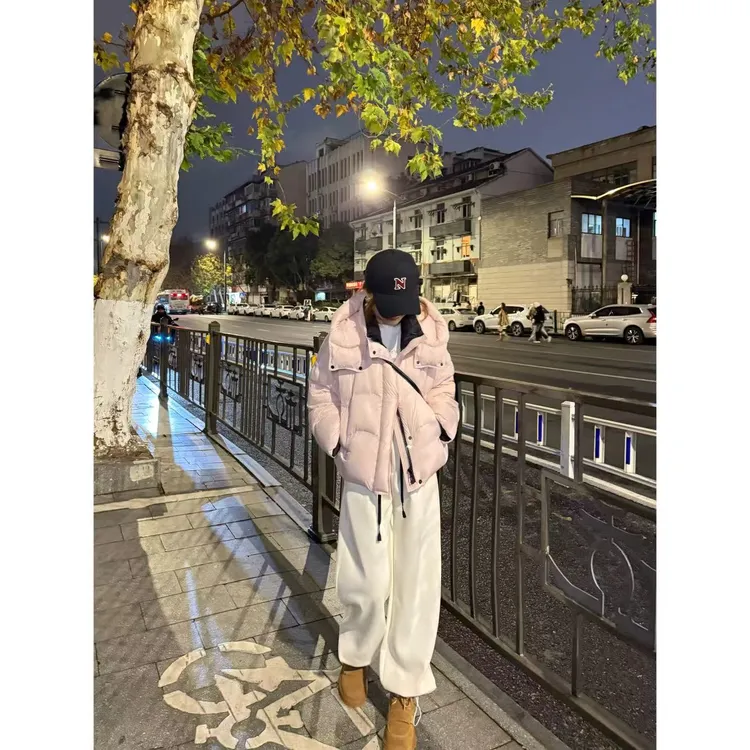 【粉嫩佳人羽绒服】小允姐姐2025新款时尚高级羽绒服