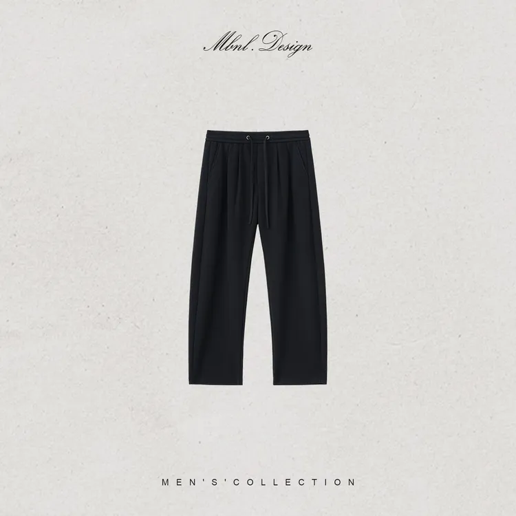MBNL-F「UrbanCreed.X」秦磊男装羊毛桑蚕丝混纺休闲裤LL-SKZ2081