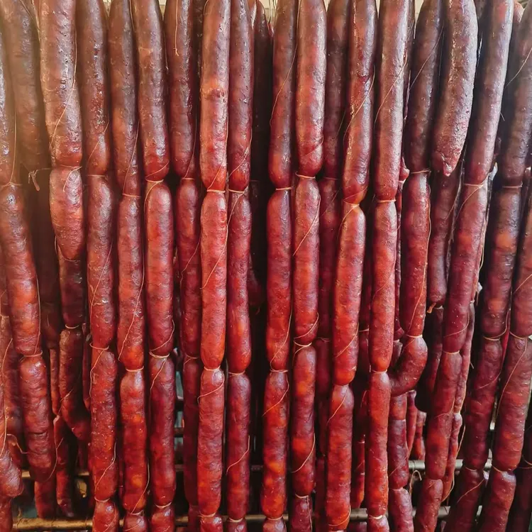 正宗四川麻辣川味香肠麻辣味腊味麻辣香肠2斤烟熏腊肠五香熏味肠