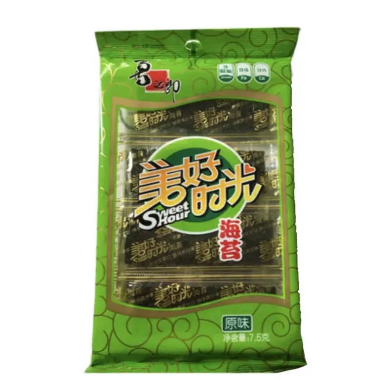 ［日期至26年6月］美好时光 原味海苔 7g*2包