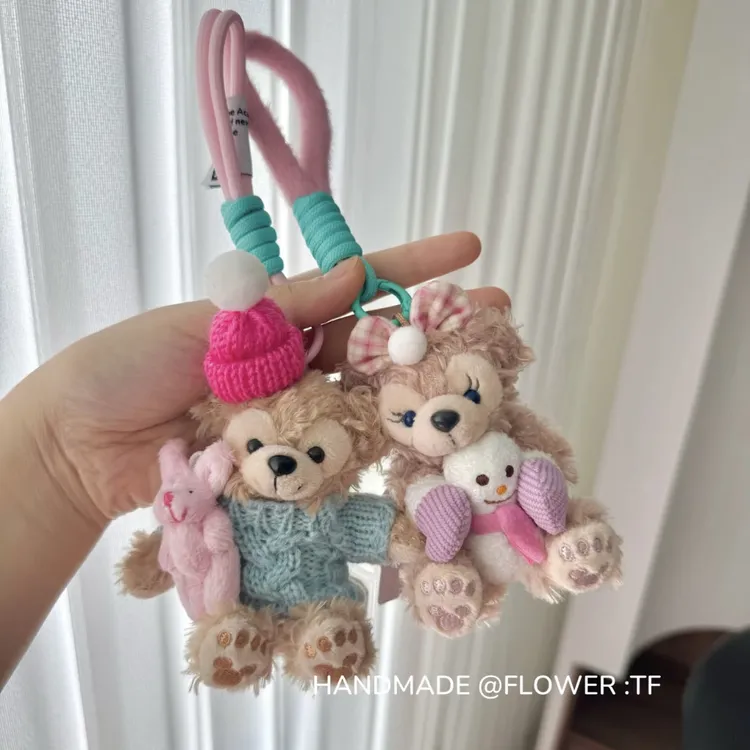 可爱毛绒挂件饰品公主请下单～下单no退no换！手工制作追求完美勿拍