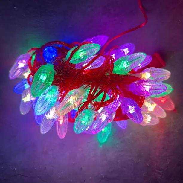 玉米款彩灯适合房间布置营造浪漫氛围户外防水星星灯发光圣诞节