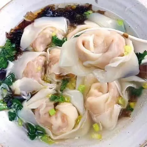 青青吉祥馄饨云吞抄手多种种口味混装鲜肉虾仁玉米肉馅馄饨