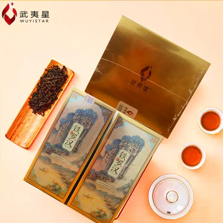 WUYISTAR/武夷星武夷星岩香系列铁罗汉100.2克大红袍一级乌龙茶