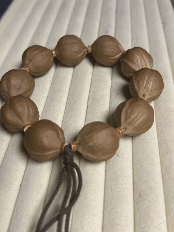 XUANYUAN轩辕铁核三花鲨鱼背梅林铁核橄榄核手串素串