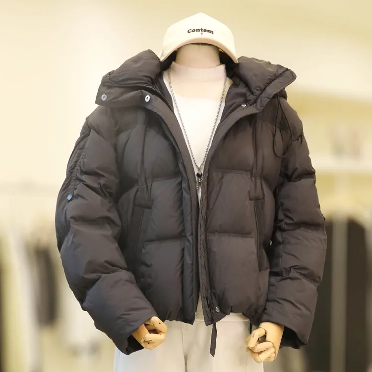 zaw大码女装2025新款羽绒服冬季加厚白鸭绒显瘦保暖胖mm外套25513