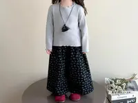 横纹中童打底衫（单件)