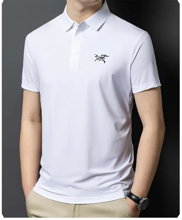 【奥特莱斯】正品刺绣鸟家男士Polo衫2025男款夏季商务翻领短袖T恤