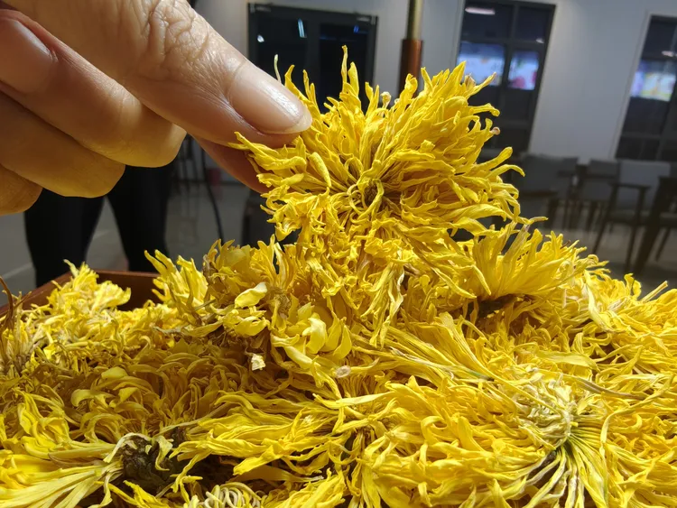 金丝皇菊新花头茬可搭配多种食材