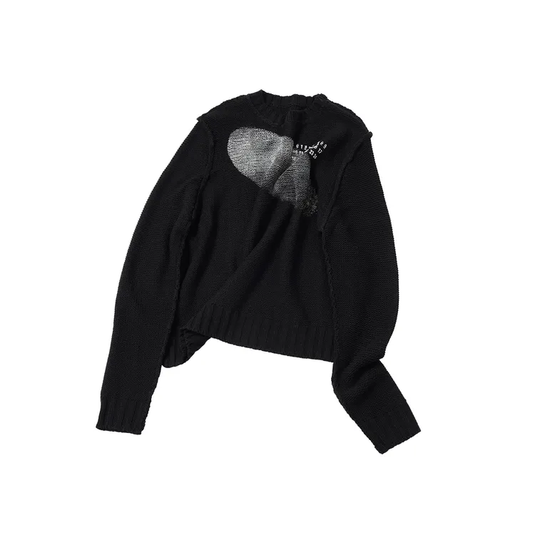 【设计感数字图案毛衣】JBMY59339冬季新款爆款时尚潮牌轻奢毛衣