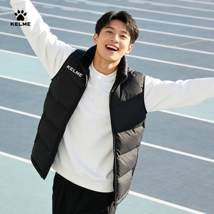 【曹永竞同款保暖棉马甲】卡尔美户外训练背心保暖A加厚LIFESTYLE
