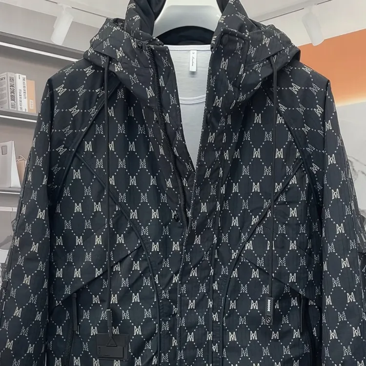 秋冬新品男士时尚潮流防寒保暖连帽羽绒服外套