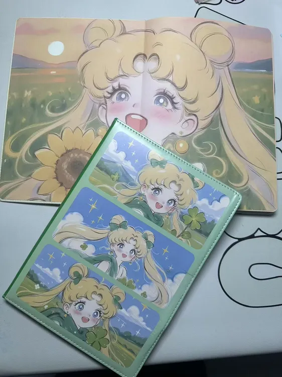 高颜值可爱彩页A5活页笔记本记事本满29.9包邮自选款