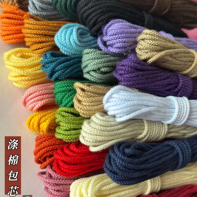 包芯可烧耐磨文玩可拉丝菩提盘缠葫芦百香籽星月手工编织串珠线绳