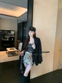 高级感气质百搭时尚皮帽子