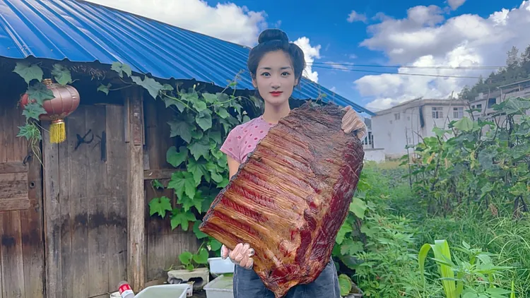【直播间标品】湖北恩施农家土猪大排骨，精品腊肉.赠品以直播间为准
